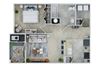 1 BED - 1 BATH | Alex 635 Sq. Ft 1 BED - 1 BATH | Alex at Alexander at Patroon Creek, Albany, NY, 12206